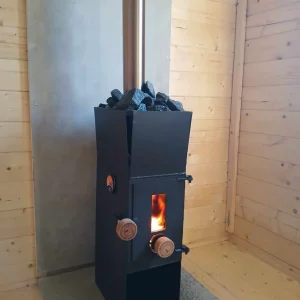 Mini Sauna Fire Place