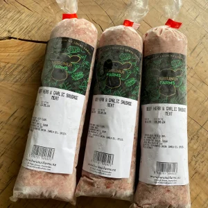 Herb and Garlic Sausage Meat