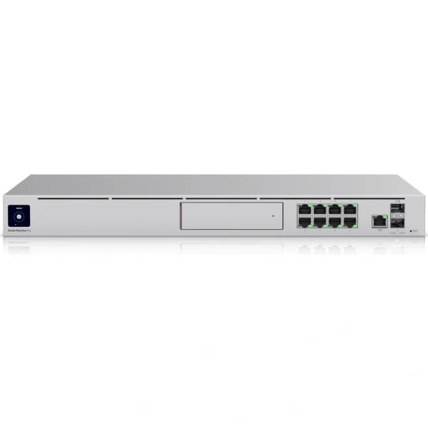 Ubiquiti UniFi (UDM-PRO) Dream Machine Pro 10G Cloud Gateway with NVR 10G SFP+ x2 / 1GbE x9 / 3.5" HDD Bay x1